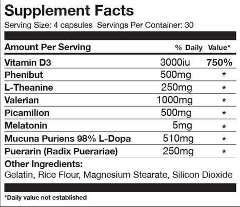 Super Biosleep GH - Global Formulas (120 caps)