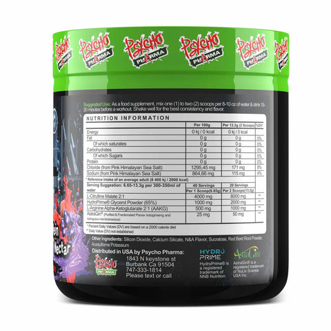 Edge Pump - Psycho Pharma (40/20 SERVS)