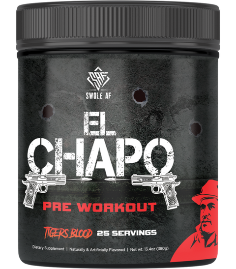 EL CHAPO ULTRA HIGH STIM - SWOLE AF (50/25 servs)