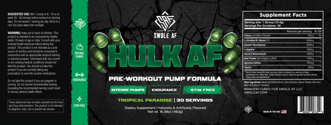 Hulk AF Pump - Swole AF