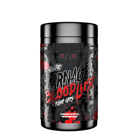 Carnage Bloodlust Pump - Nutrifitt (80 caps)