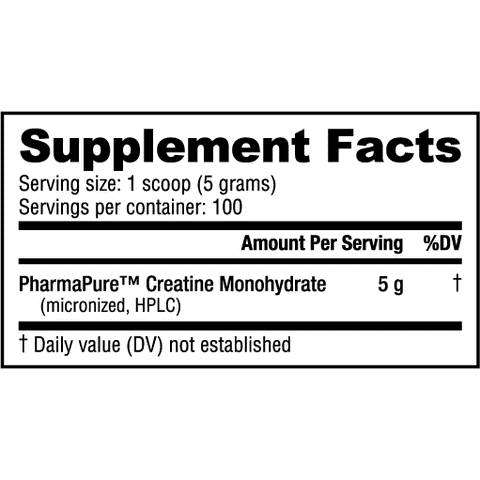 Creatine Monohydrate 300g - Nutrabio