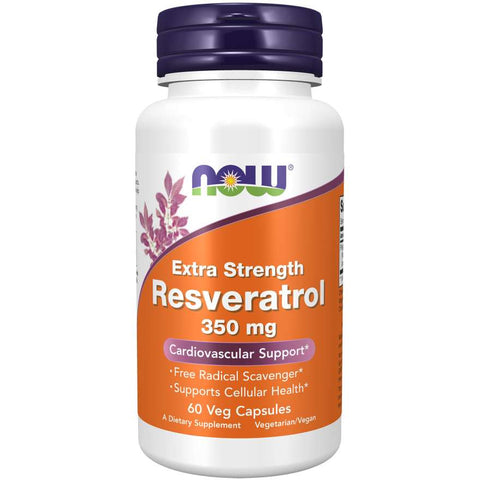 Resveratrol, Extra Strength 350 mg - Now Foods (60 vcaps)