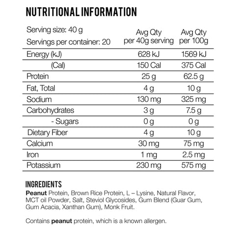 Vegan Protein - Evolve Nutrition 800g