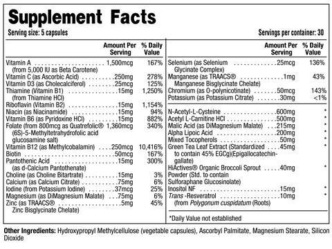 Multivitamin - Revive MD (150 vcaps)