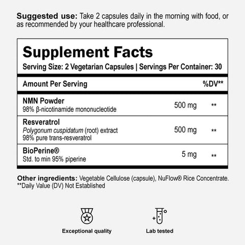 NMN + RESVERATROL - OMRE