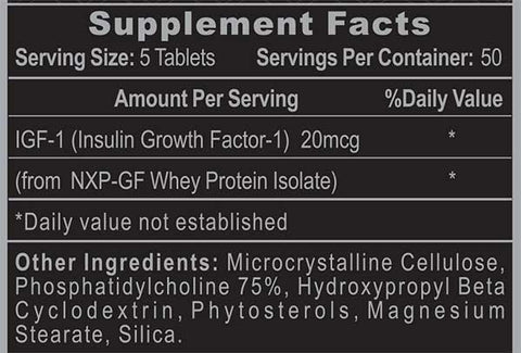 Pro IGF -Hi Tech Pharmaceuticals (250 tabs)