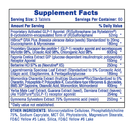 Slimaglutide® - Hi-tech Pharmaceuticals 180 Tabs