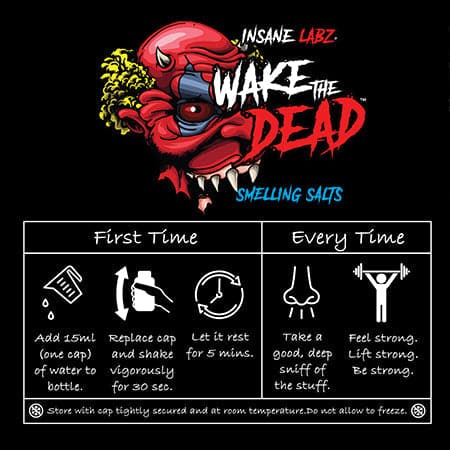 Wake The Dead Smelling Salts - Insane Labz