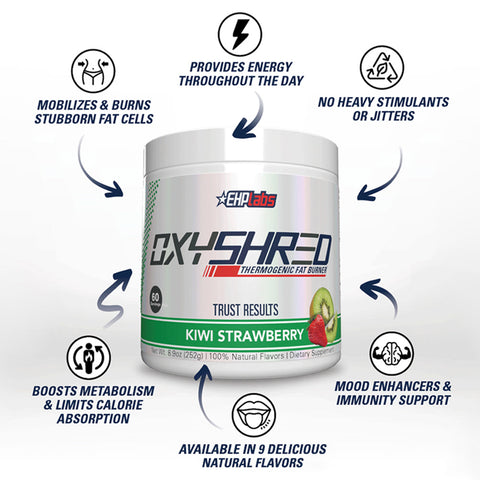 OxyShred Thermogenic - EHP Labs (60 srvs)