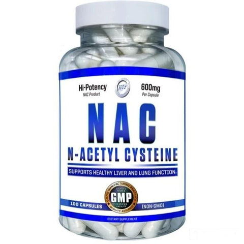 NAC (N-Acetyl Cysteine) 600mg - Hi-Tech Pharmaceuticals (100 caps)