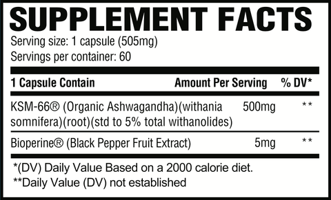 Ashwaganda - Revive MD (60 veg caps)