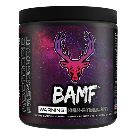 BAMF Pre Workout - Bucked Up (30 srvs)