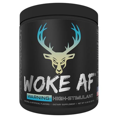 WOKE AF Pre Workout - Bucked Up (30 srvs)