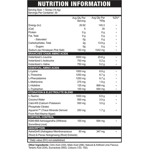 Amino Corps - RCN Nutrition (30 srvs)