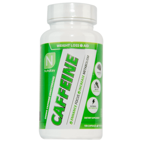 Caffeine - Nutrakey (100 Capsules)
