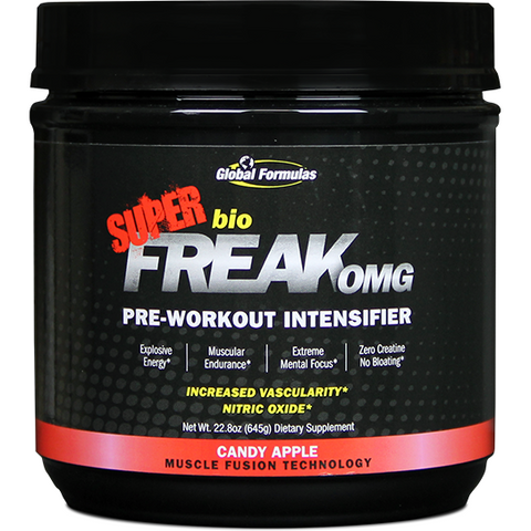 SUPER bioFREAK OMG Pre Workout - Global Formula (30 srvs)