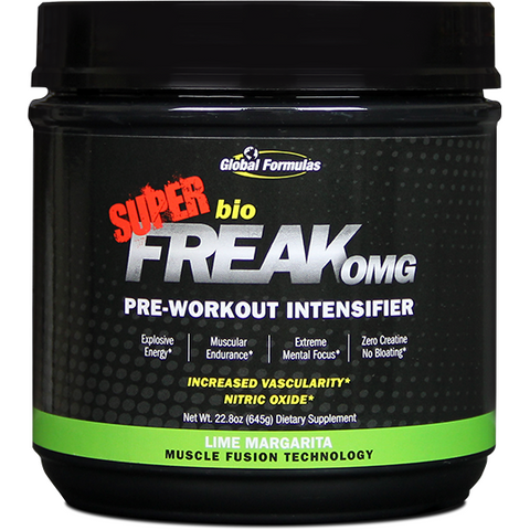 SUPER bioFREAK OMG Pre Workout - Global Formula (30 srvs)