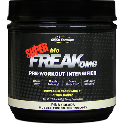 SUPER bioFREAK OMG Pre Workout - Global Formula (30 srvs)