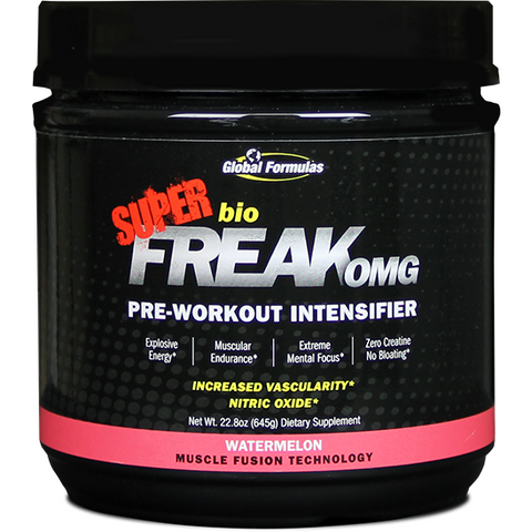 SUPER bioFREAK OMG Pre Workout - Global Formula (30 srvs)